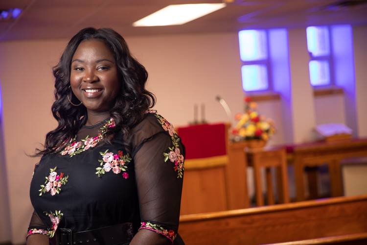 Catrina Tillman is first lady of First Trinity Missionary Baptist Church.