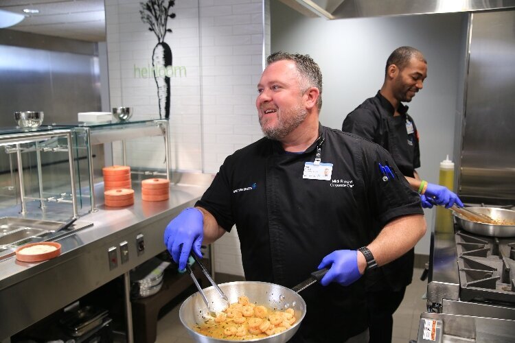 Mick Rickerd is the executive corporate chef at Corewell Health.