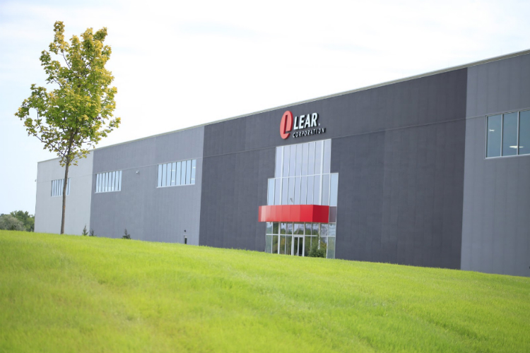 The Lear facility is located along Stewart Avenue in Buick City. 