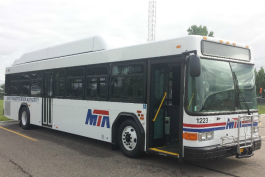 The Mass Transportation Authority already received 13 and soon will add another 22 new compressed natural gas buses to its fleet.