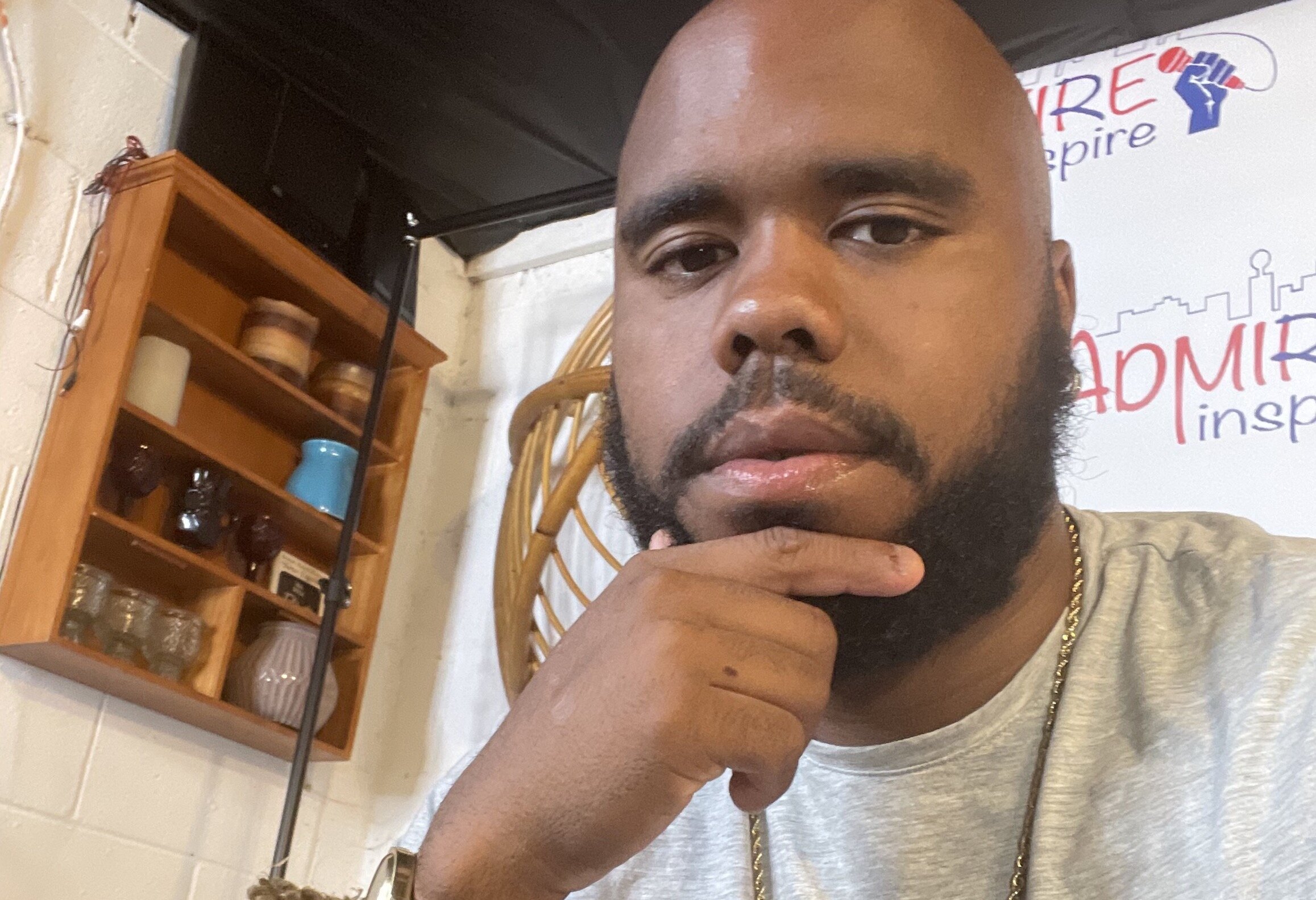 Flint native Rayvon Taylor launched his podcast in April and has since recored more than 40 episodes.