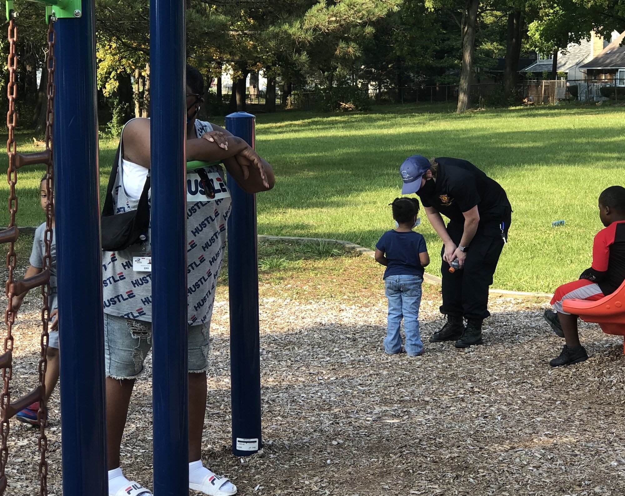 Sarvis Park's Neighborhood Association partnered with local law enforcement for a Community Day on September 25.