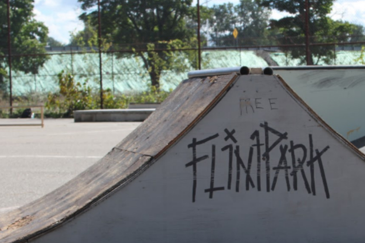 The Flint Skatepark is located at the Swartz Creek Golf Course off Hammerberg Road.