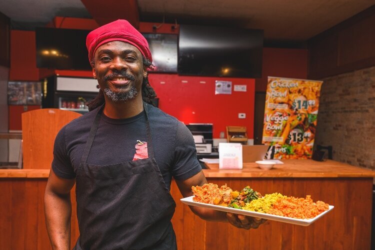 Taiwo Adeleye delights in knowing that 60% of Tatse customers are sampling Nigerian food for the first time.