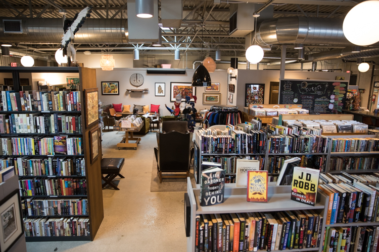 Totem Books features shelf after shelf after shelf of every genre—as well as lots of special events including book signings, open mic nights, and DJs. 