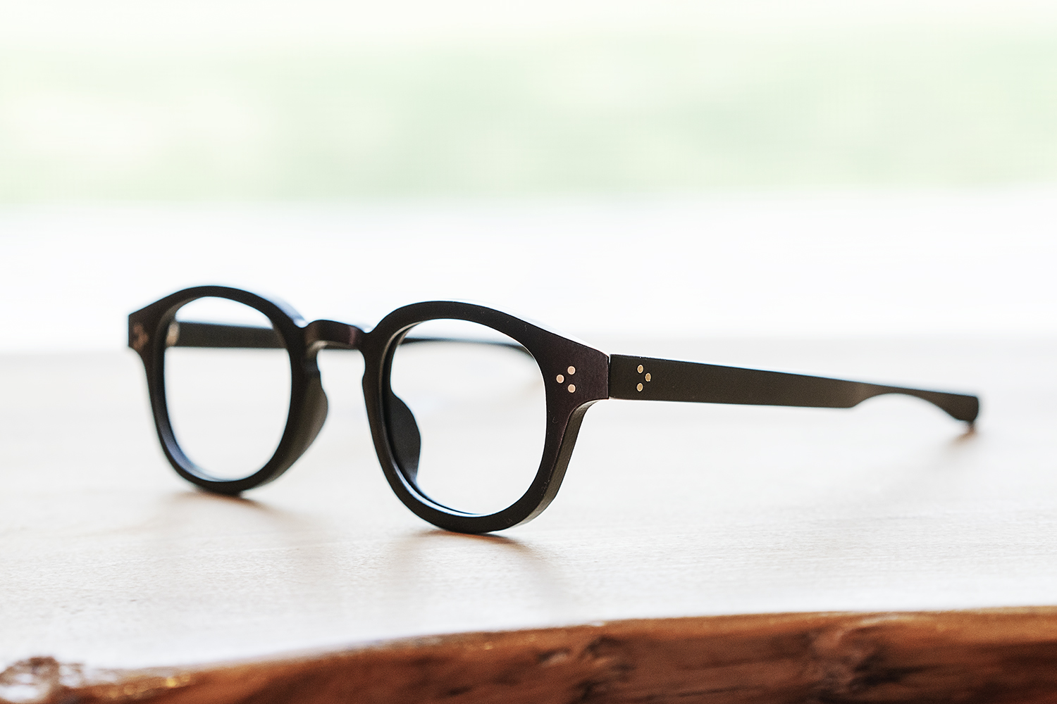 Flint, MI - Wednesday, May 9, 2018: Genusee's first frame style, the Roeper, was "democratically designed" and intended to look good on everyone. The first run will be available in two colors with either single-prescription or tinted lenses.
