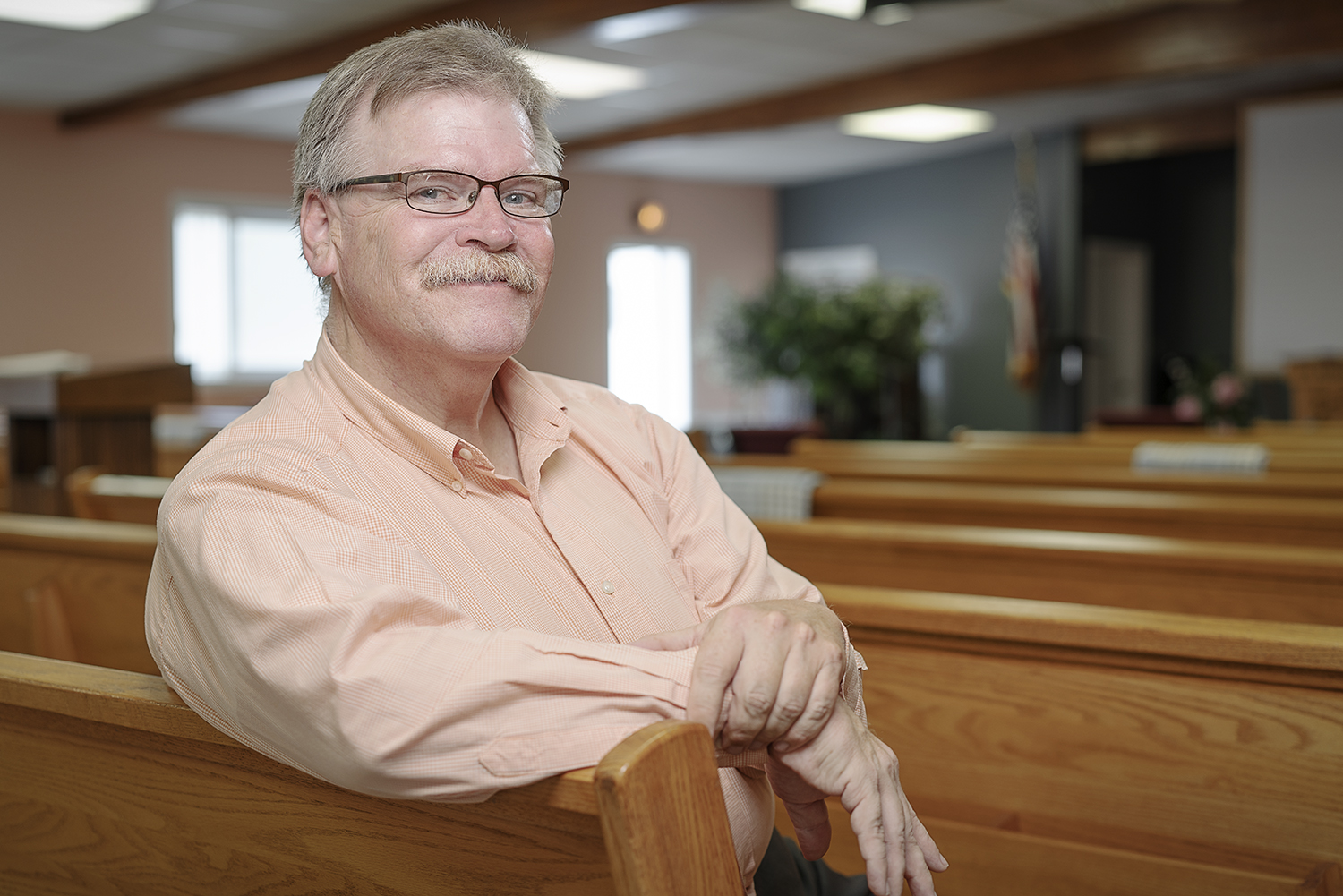 Pastor John Bienlein serves Master's House Deaf Church in Flint.