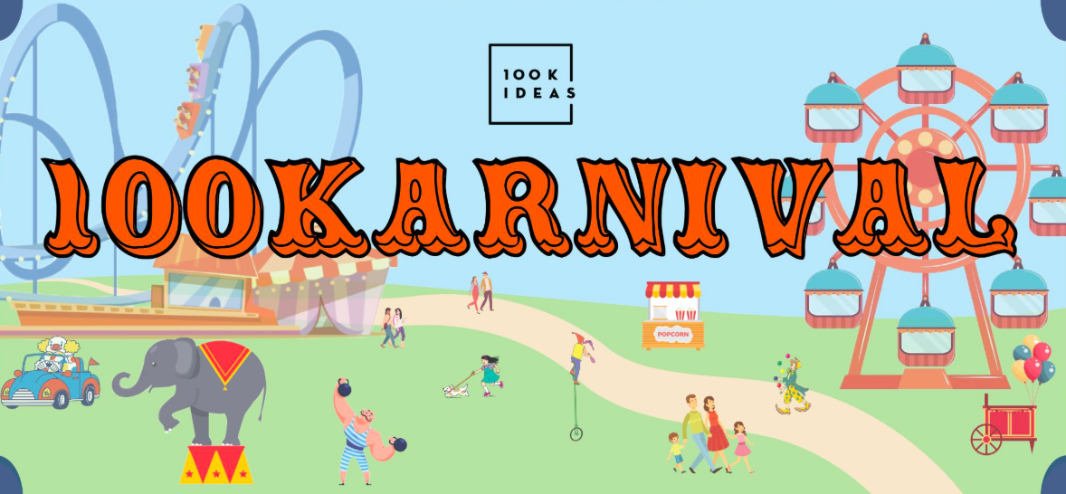 100K Ideas presents 100Karnival — a student-led fundraiser packed with games, prizes, snacks, and summer fun. 
