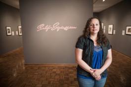 The Flint Institute of Arts exhibit "Self-Expressions" runs through July 30. It is the first exhibit developed by University of Michigan-Flint art history graduate students at the museum.