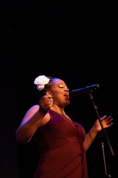 Cherisse Bradley presents — and performs in "I Found My Voice" — an annual tribute to survivors of sexual and domestic violence. 