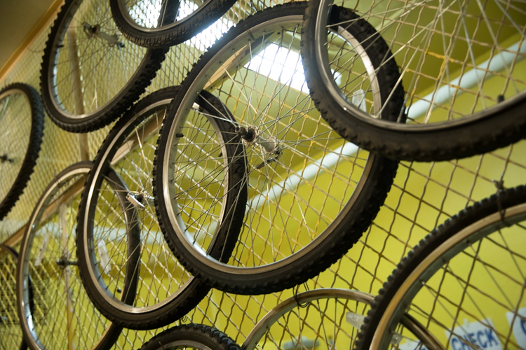 The Berston Bike Club has logged 2,131 miles since it was founded in 2012—so spare tires are a must.