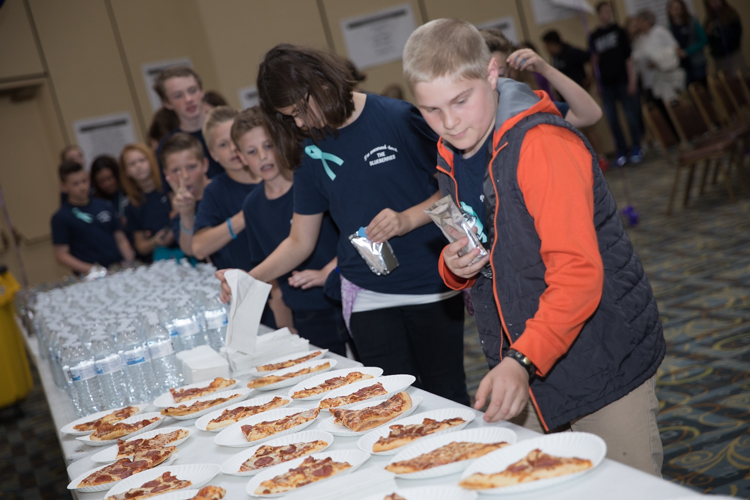 The Blueberry Ambassador 2016-17 Awards Ceremony and Pizza Party at Riverfront Conference Center on May 19, 2017.