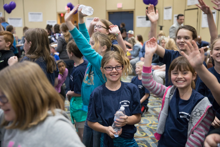 The Blueberry Ambassador 2016-17 Awards Ceremony and Pizza Party at Riverfront Conference Center on May 19, 2017.