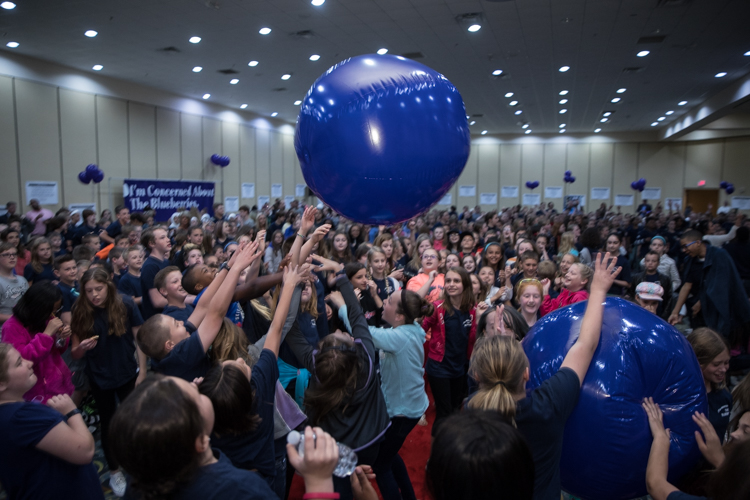 The Blueberry Ambassador 2016-17 Awards Ceremony and Pizza Party at Riverfront Conference Center on May 19, 2017.