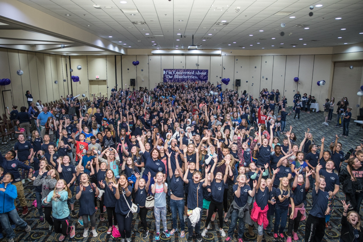 The Blueberry Ambassador 2016-17 Awards Ceremony and Pizza Party at Riverfront Conference Center on May 19, 2017.