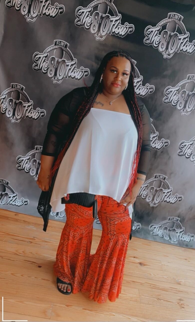 Boss Lady Reesé at The 810 Flow event 