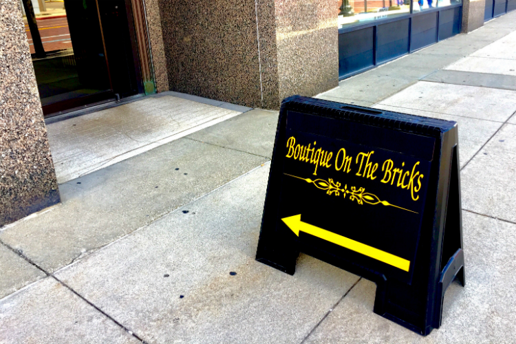 Boutique on the Bricks is located at 635 S. Saginaw St. in downtown Flint. Hours of operation are 10 a.m. to 5 p.m. Tuesday through Thursday and 10 a.m. to 4 p.m. Fridays.