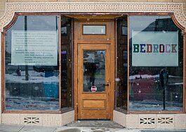 Bedrock Apparel opened its storefront in August 2018 at the Capitol Theatre, located in downtown Flint.