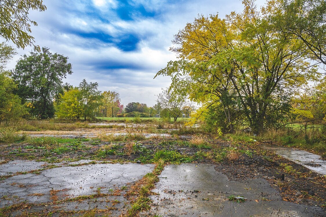 4401 Rosa Parks Blvd., Detroit, site of a future mixed-use building featuring affordable housing.