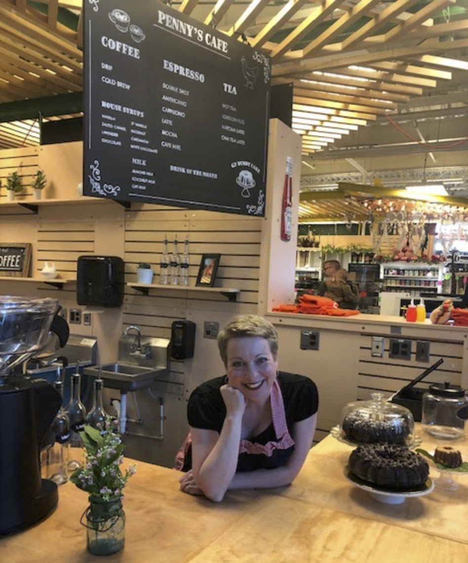 Rebecca Walgenbach owns Penny's Cafe in the Flint Farmer's Market.
