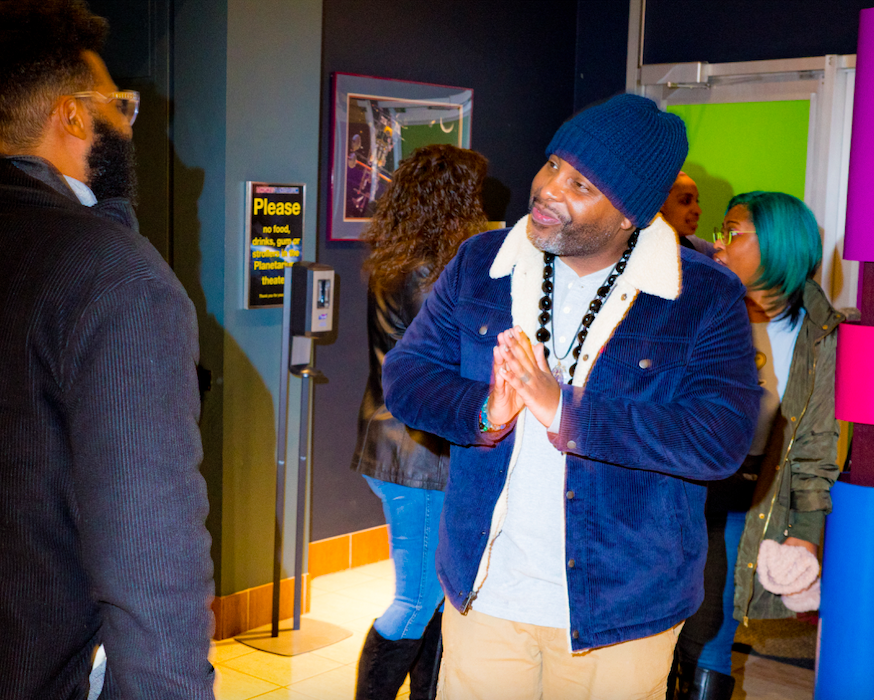Flint-born music artist and producer Jon Connor held the listening party for his newest album "III" at Longway Planetarium in Flint on Wednesday, Jan. 24, 2024.