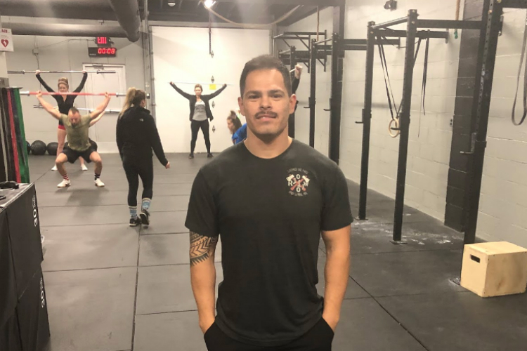 Jake Saldana opened Flint's first CrossFit gym in August on University Avenue.