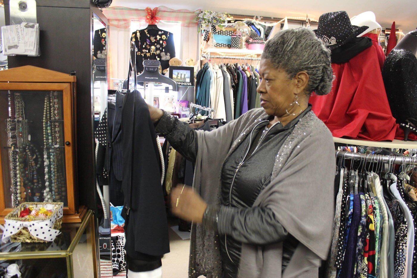Barbara Culp, owner of N'Dpanda Consignments and Resale Shop, has been assisted by a Restart Flint grant.
