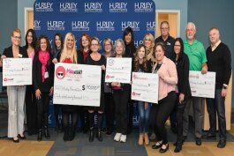 Hurley's 11th annual Pink Night Palooza garnered record funds that will go towards their Breast Cancer Patient Navigation program.