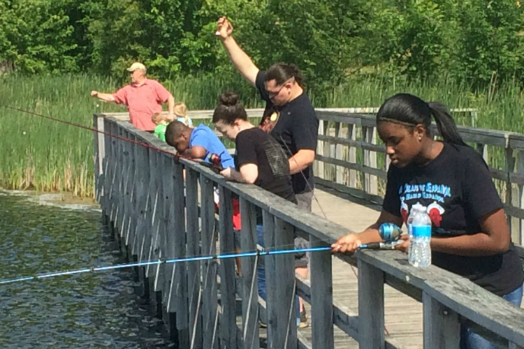 Family fun in Flint: Free fishing for kids