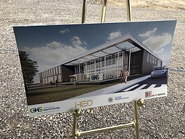 A rendering of the new Center for Children’s Integrated Services.