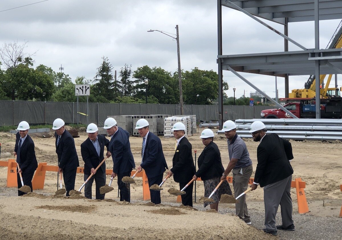 Elected officials and funders participated in a groundbreaking ceremony for a new GHS facility on July 13.