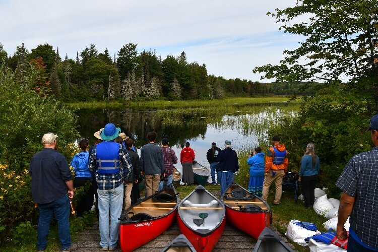 A wild rice camp teaches the traditional methods of harvesting the ancient grain.