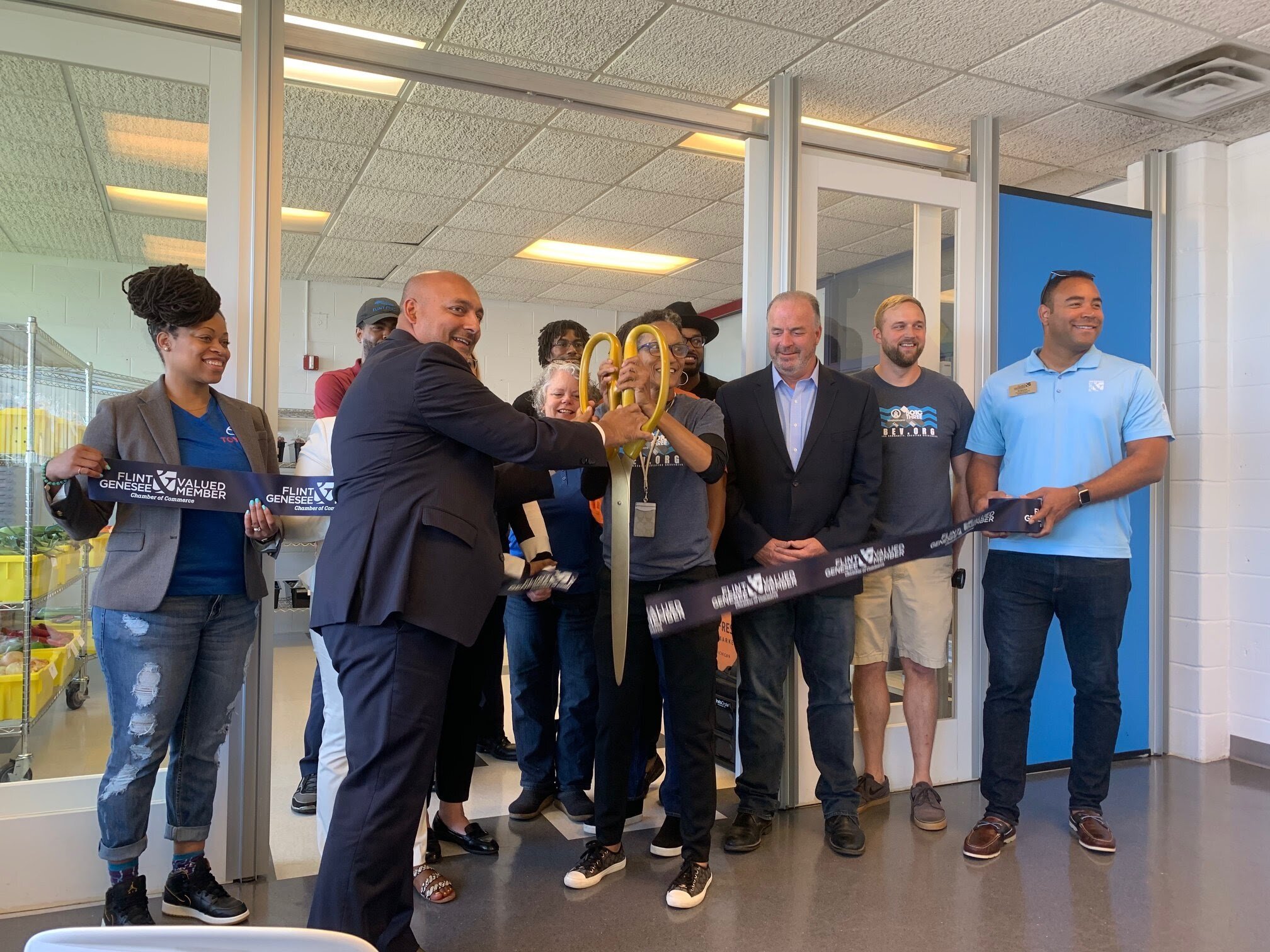 The grand opening for the Village Market took place September 17, 2019.