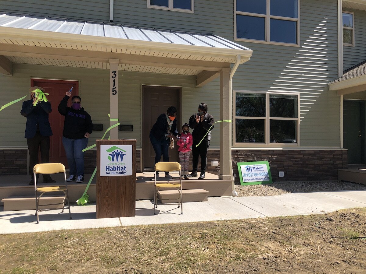 Genesee County is one of only a few of the 1,200 Habitat affiliates with an Almost Home program.
