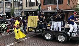 Boxing and MMA star Claressa Shields was the grand marshal of Flint's Champions Parade on Juneteenth.