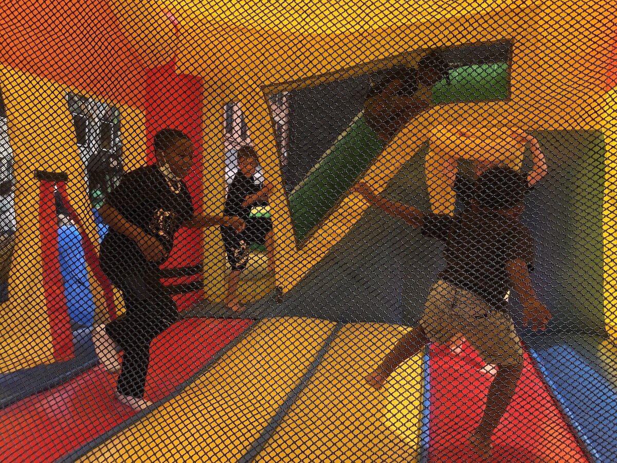 The Black Buckham Alley Festival included bounce houses, food trucks, and other activities throughout the day on Juneteenth.