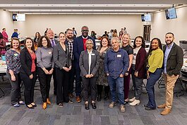 Representatives from the W.K. Kellogg Foundation, IFF, KConnect, First Steps Kent, and Grand Rapids Public Schools were among those sharing at the event.