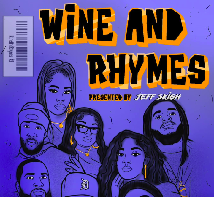 Jeff Skigh, known as Big Jeffrey, has created a new event series called 'Wine and Rhymes' to showcase Flint's diverse talent in an intimate setting. 