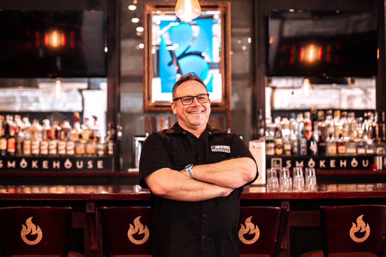 Flint native Jerrid Heidel is the owner of Blackstones Smokehouse in downtown Flint.