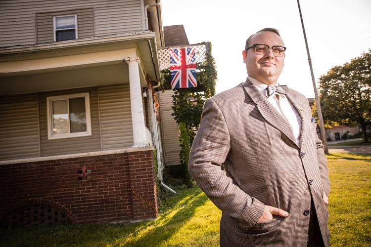 Justin Wetenhall discovered and fell in love with Flint as a student. He moved to the city a month ago and calls his Grand Traverse Neighborhood home The Ivy.