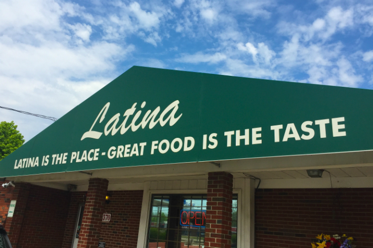 Latina's is located at 1370 W. Bristol Road. 
