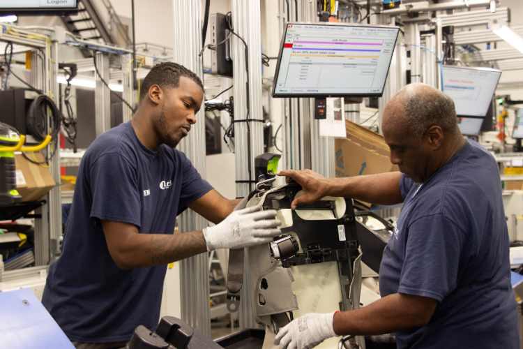 Sitting on 30 acres, the Flint site builds seats for GM and joins a family of over 260 Lear facilities around the world. 