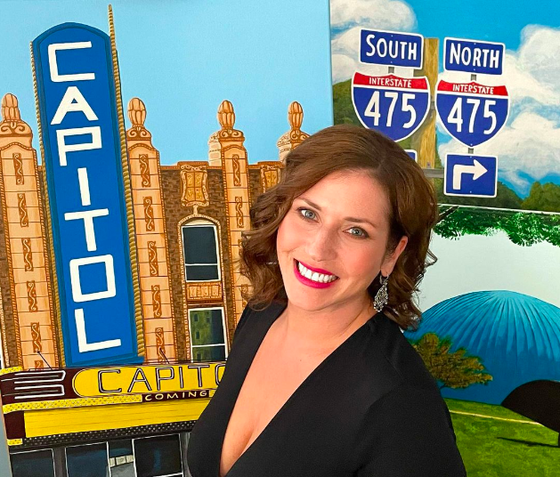 Flint native Lisa Zacks found solace in painting beloved images of her hometown while recovering from Hodgkin’s Lymphoma, a type of cancer that affects the lymphatic system.