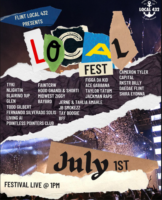 Promotional flier for Local Fest.