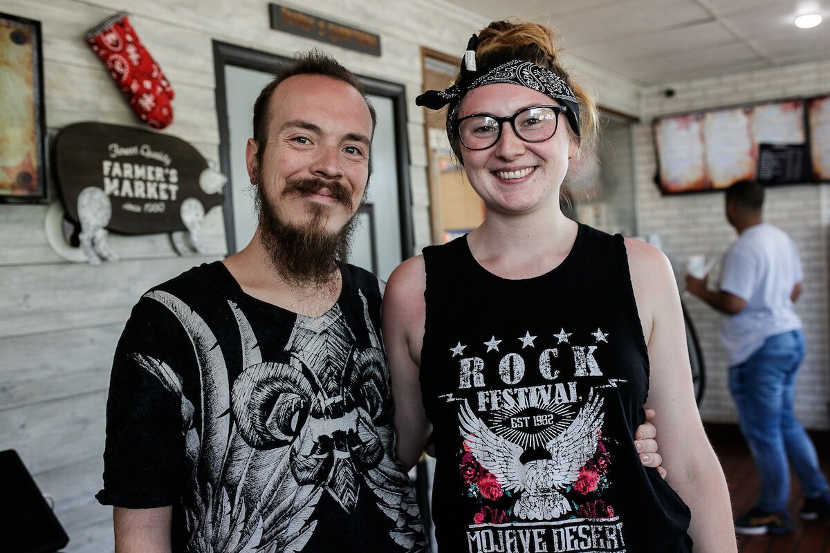 Ron Housley, 27, and Alissa Housley, 23, are the co-owners of Maude's Alabama BBQ.