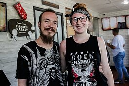Ron Housley, 27, and Alissa Housley, 23, are the co-owners of Maude's Alabama BBQ.