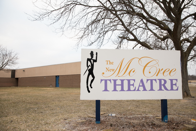 Now located at New Standard Academy, the charter school that operates in the former Powers Catholic High School on Carpenter Road.