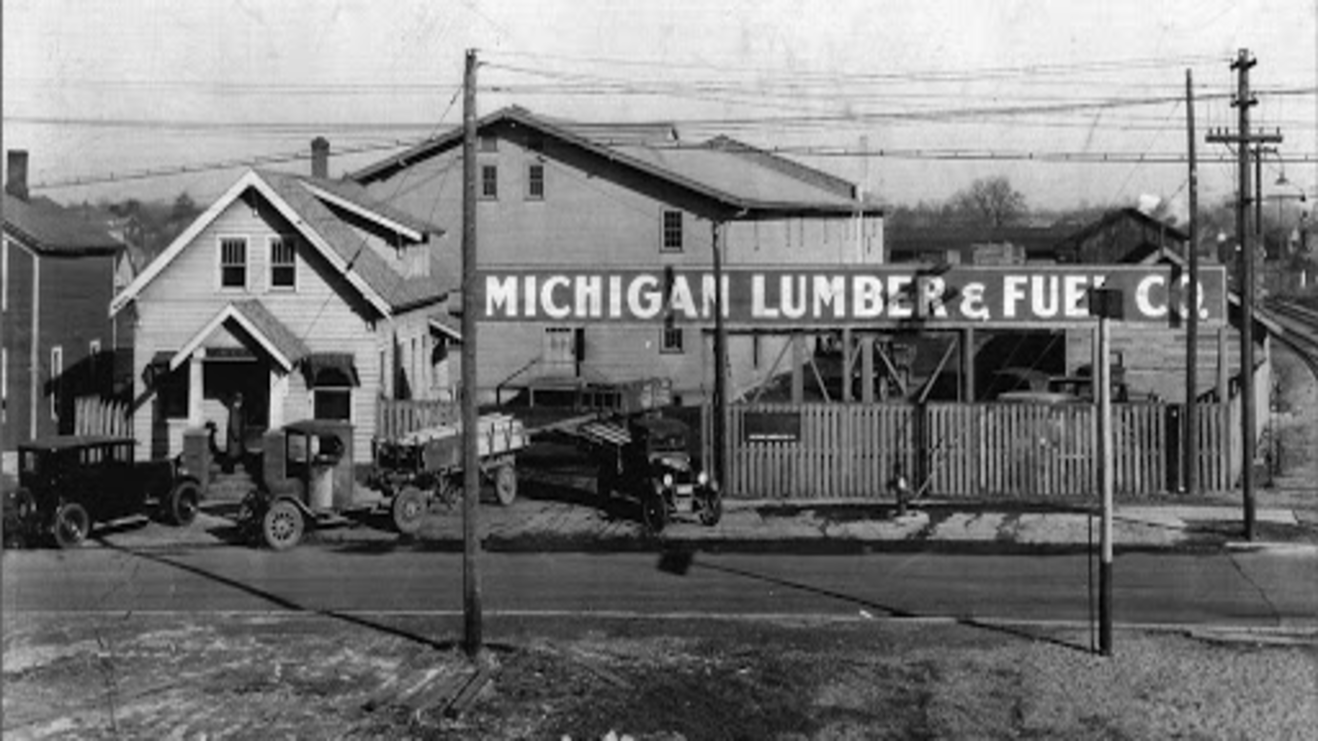 A historic look at Flint's Michigan Lumber Company.