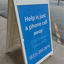 Help is just a phone call away.