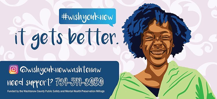 The #wishyouknew aims to reduce stigma around getting help for mental health.